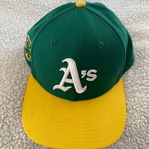 Men Green and Yellow Baseball Cap